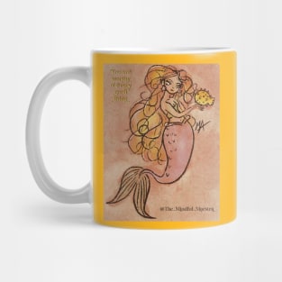 Mermaid with pufferfish Mug